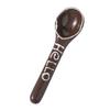 Retro Japanese Home Kitchen Soup Handmade Ceramic Spoon Small High Value Spoon Coarse Pottery Spoon