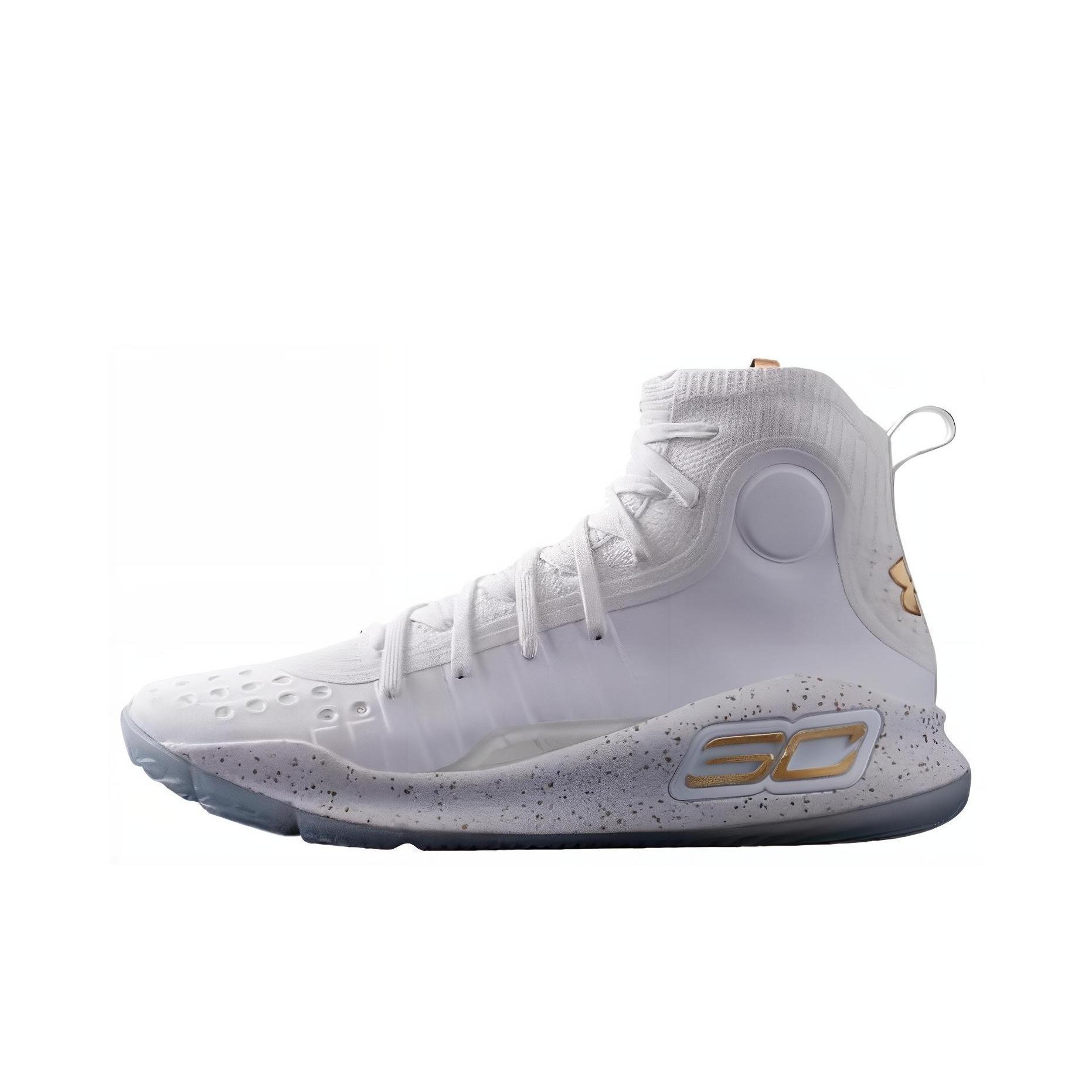 

новые Under Armour Curry 4 Retro Белый Золотой 44