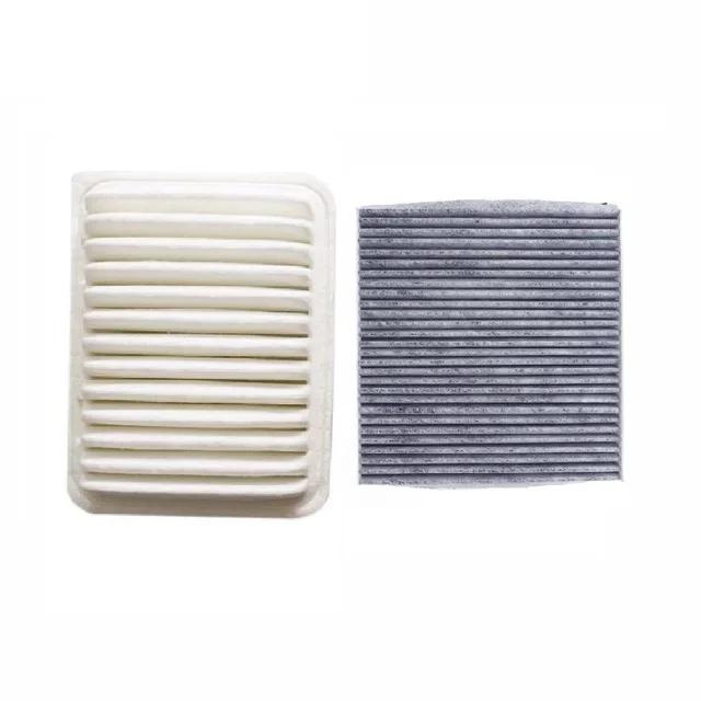 

Oil Engine Cabin Air Filter Activated Carbon For Toyota Corolla 2009 2010 2011 2012 2013 2014 2015 1.8L 2ZR-FE 2ZR-FAE 2 Pcs Filter Set