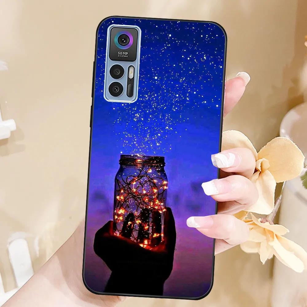 Case For TCL 30 5G Coque TCL 30 Plus TPU Soft Silicone Fashion Phone Funda For TCL 30 Plus Back Cover Case Luxury Capa Bumper