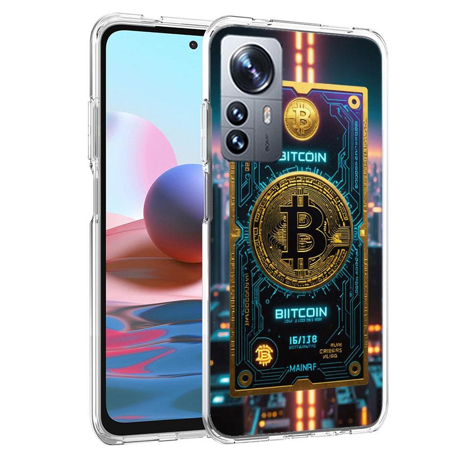 Bitcoin Money Phone Case For Redmi Note 13 Pro Plus 14 Pro+ 12S 12 11S 11T 11E 11 10S 10 9S 9 Xiaomi Capa TPU