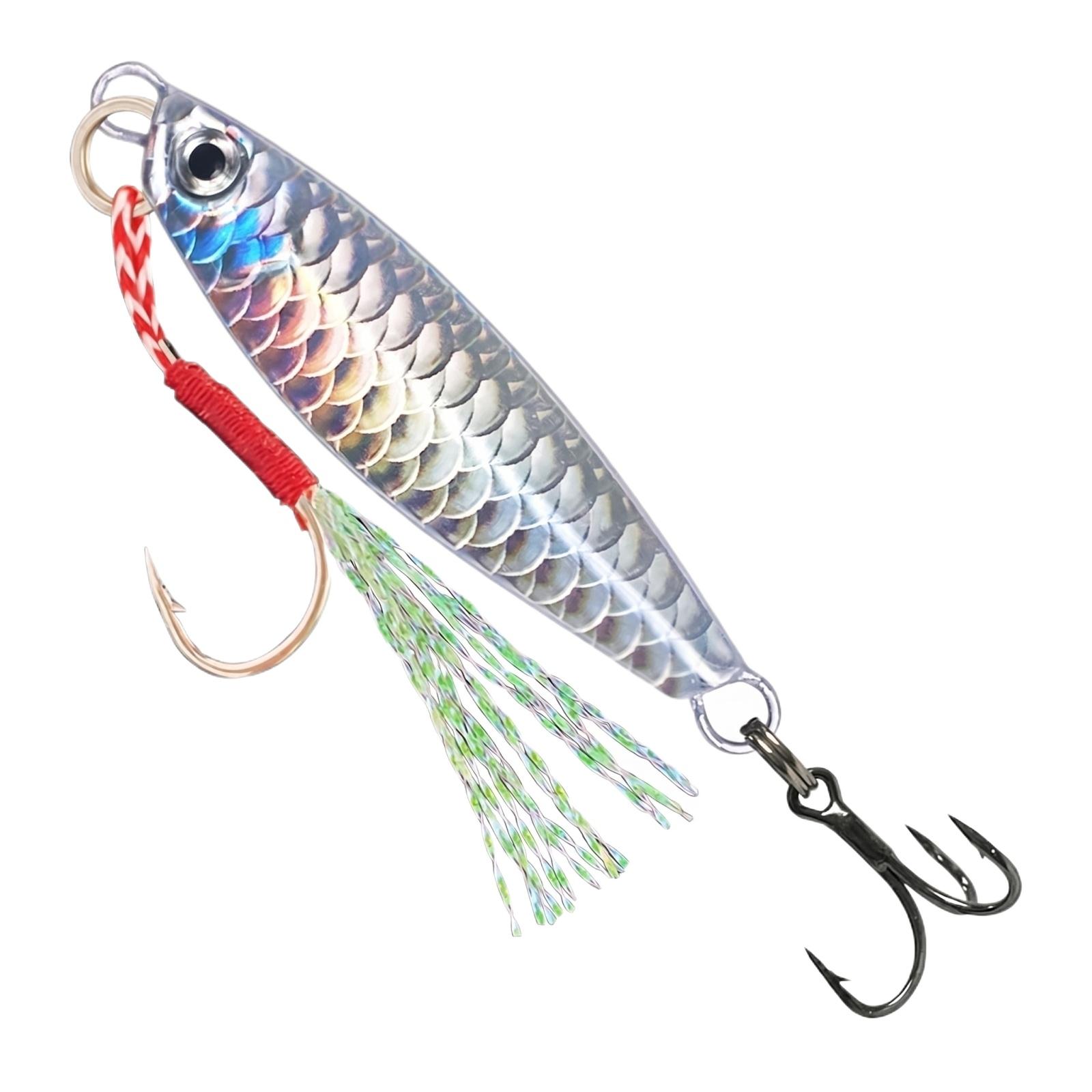 

Metal With Treble Hook Saltwater one size