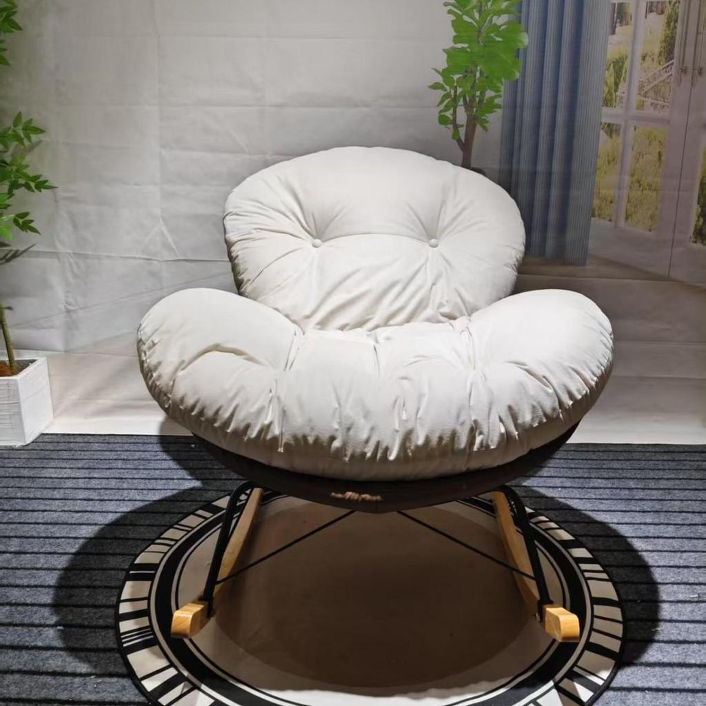Luxury Snail Rocking Chair: Versatile Balcony & Living Room Sofa, Perfect for Relaxation & Leisure
