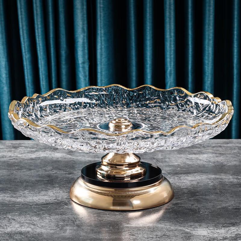 Naijiang Modern Crystal Glass Fruit Bowl