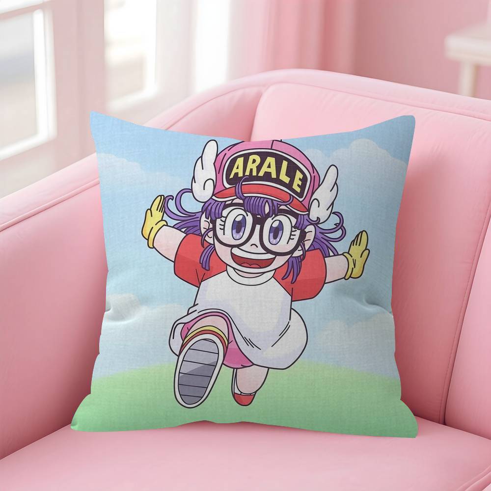 Anime Arale Dr Slumps Cute Pillow Anime Pillow Sofa Bed Head Pillow Cover Cushion Cover Fashion