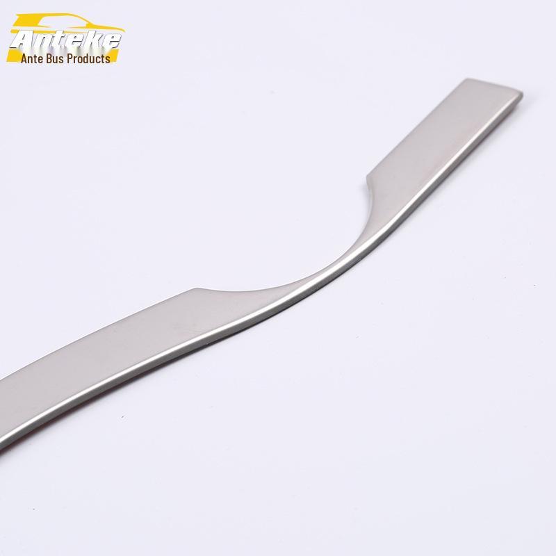 Tucson Stainless Steel Center Console Trim Decoration Sticker for 2015 Model