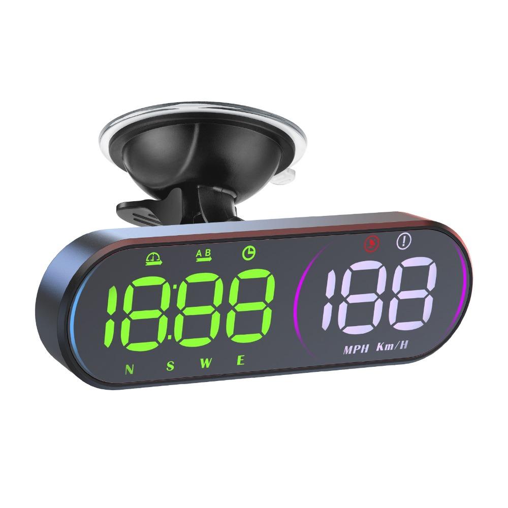 Universal Digital Speedometer HUD Windshield Projector GPS Digital Speedometer  Fit All Car чёрный