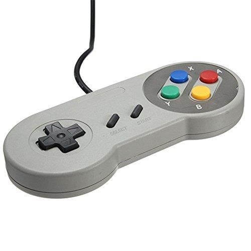 TRIXES 2 X Retro Gamepad Compatible SNES for Replacement