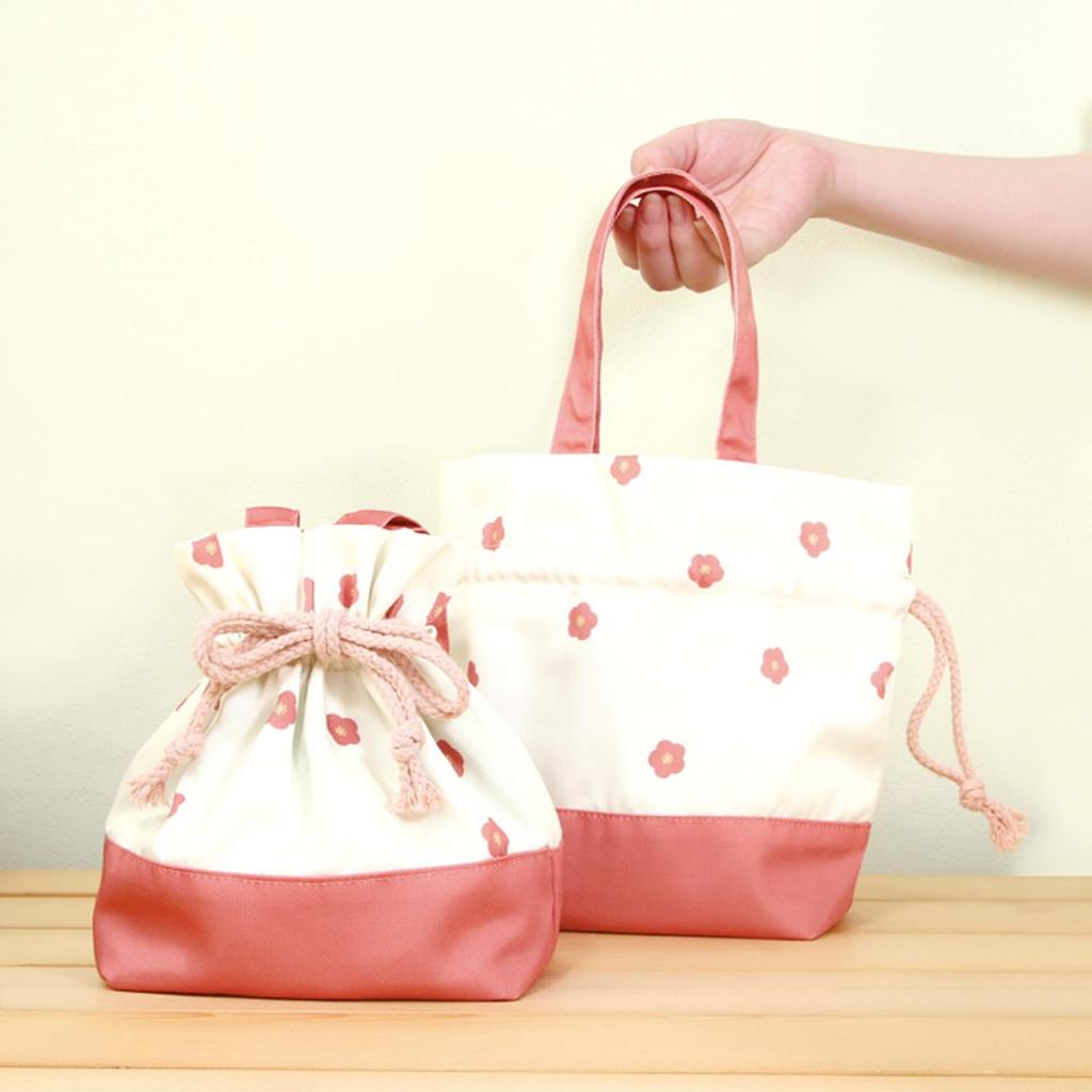 LaboClip Insulated Drawstring Pouch, Koume, Red, C24-ZHK-RD