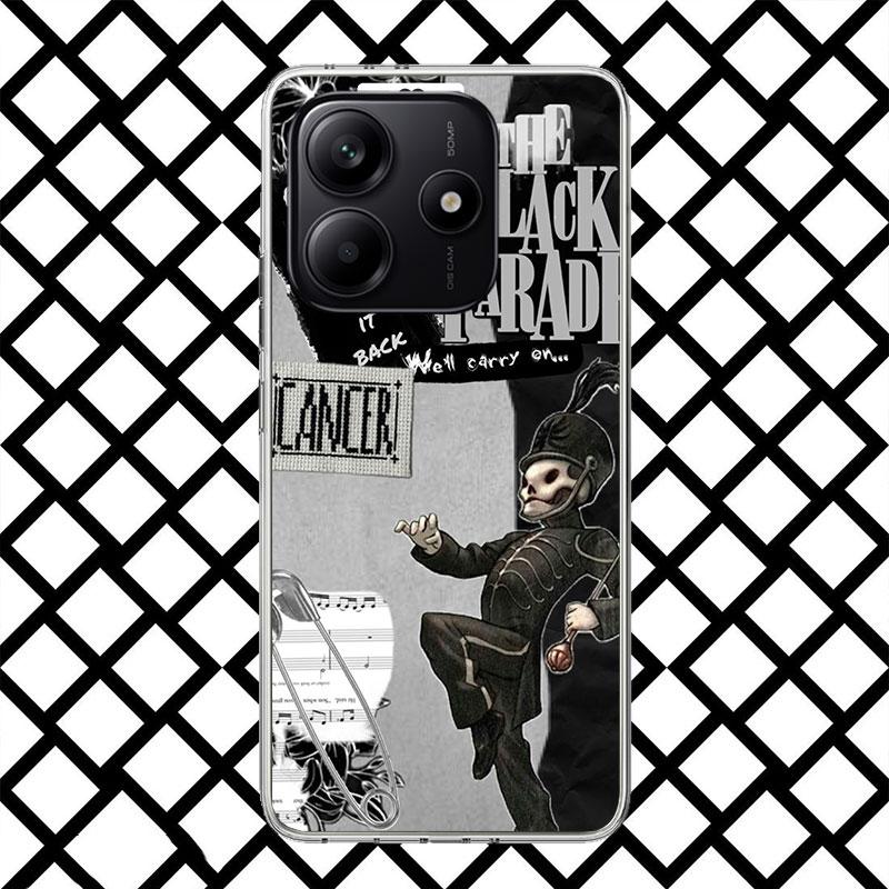 

Чехол для телефона My Chemical Romance MCR для Xiaomi Redmi Note 15 14 14S 13 12 12S 11 Pro Plus 11E 11T 11S 10S 5G Мягкий чехол Fundas Re Redmi Note 12S