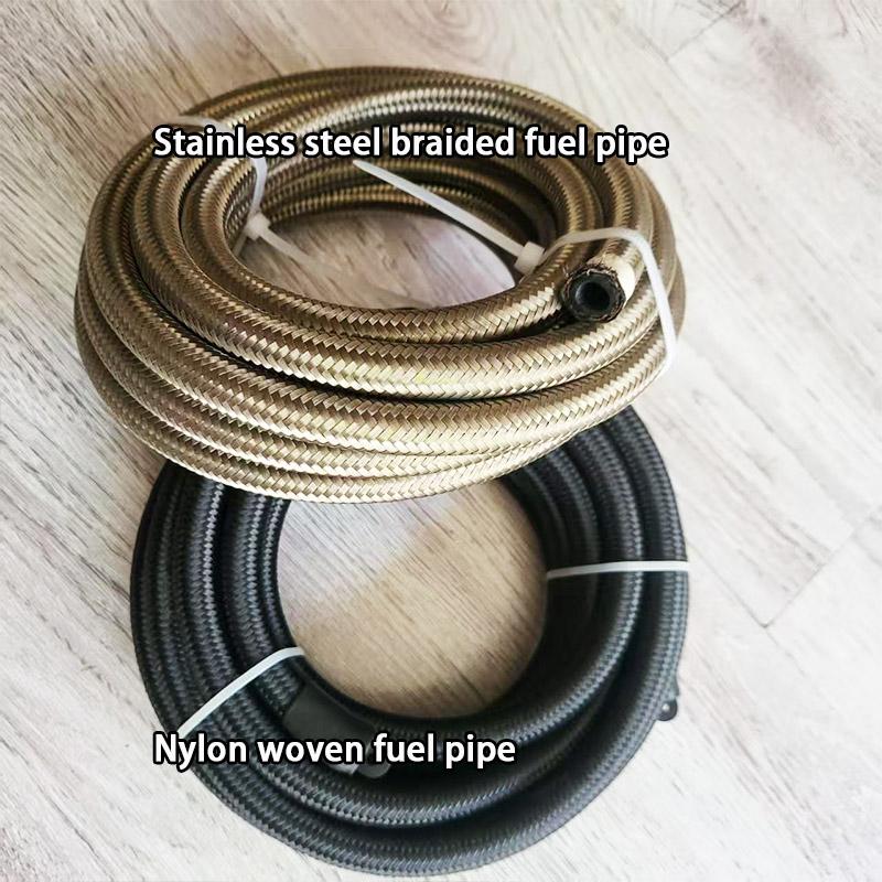 AN6 CEP Oil Fuel Fittings Hose End Connector Adaptor Kit Braided Oil Fuel Hose Line Swivel Fittings Double Hole Wire Clamp