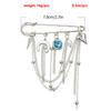 Love Moon Element Tassel Brooch Clothing Light Luxury Functional Pin Accessories