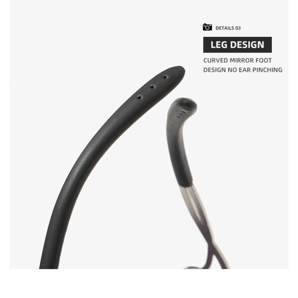 Fashion Seamless Rimless Sunglasses with Serpent-inspired Temples, Unique Statement Eyewear