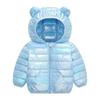 Infant & Toddler Bright Cotton Down Jacket with Cute Ears - Boys & Girls Autumn/Winter Outerwear