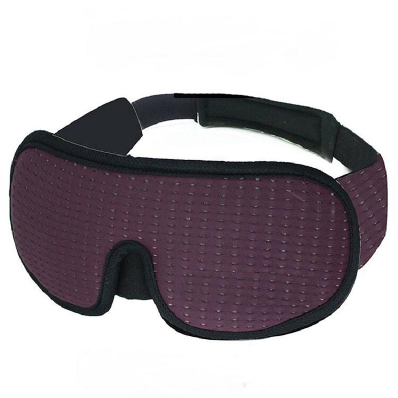 Blindfold Breathable Mesh Sleep Mask Eyepatch 3D Sleeping Mask Blockout Light Sleeping Aid Eye Mask for Travel Eyeshade Night