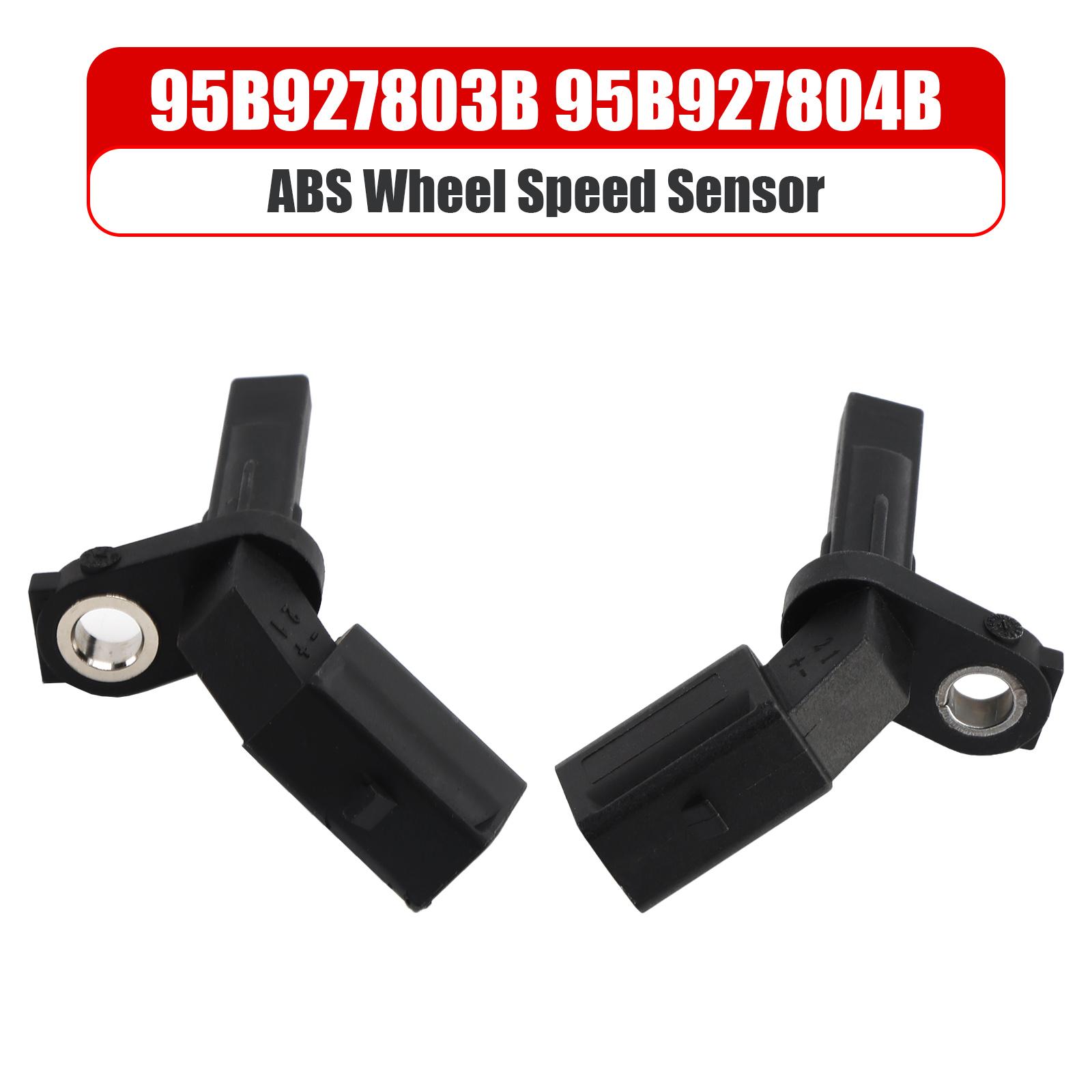 4x Left&Right ABS Wheel Speed Sensor for Porsche Macan 95B927803B 95B927804B