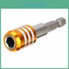 14" 3pcs Hex Shank Magnetic Screwdriver Quick Release Extension Holder Set Bit