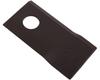 Right Mower Blade 100x48x3mm Hole 19 Application 9041777 9527280 Claas WARYŃSKI (sold In 25 Pieces)