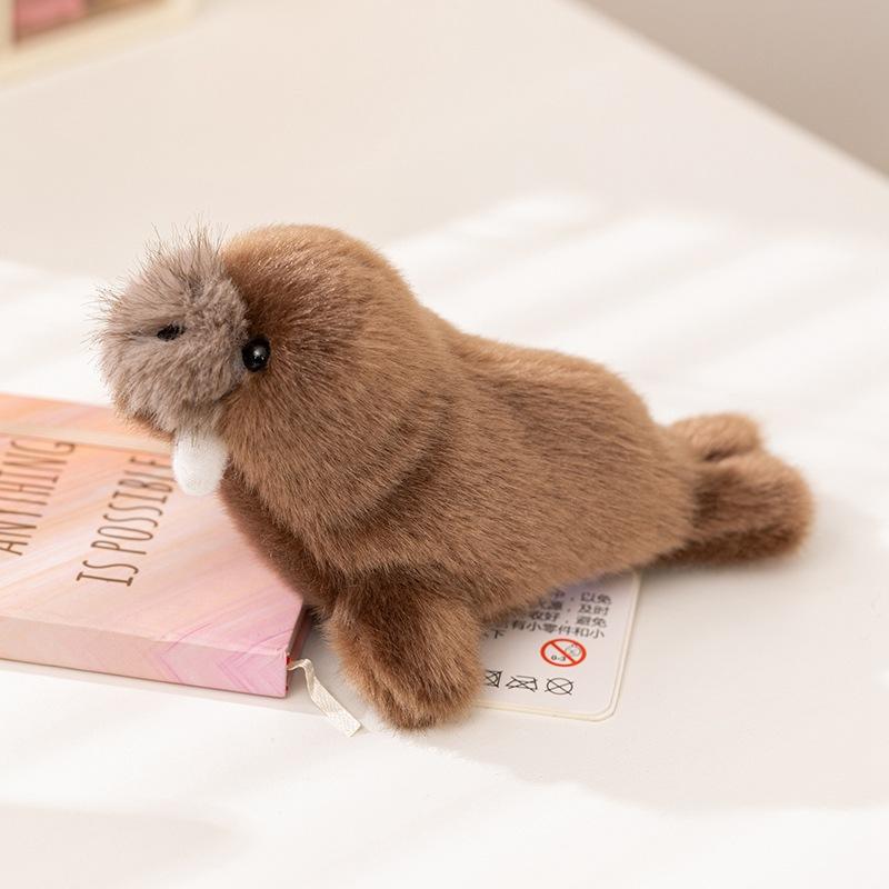 Roter Panda Kühlschrankmagnet Plüschtier Aufkleber Puppe Handflächengroßes Kuscheltier Schreibtischdeko Mädchen Geburtstagsgeschenk