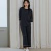 Micro Modal Pullover Long Pants Midnight  Fwep078l 