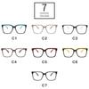 SHAUNA Mode Doppel Farbe Frauen Cat Eye Brille Rahmen Retro TR90 Klar Anti-Blau Licht Brillen Männer Optische Blau gelb Rahmen