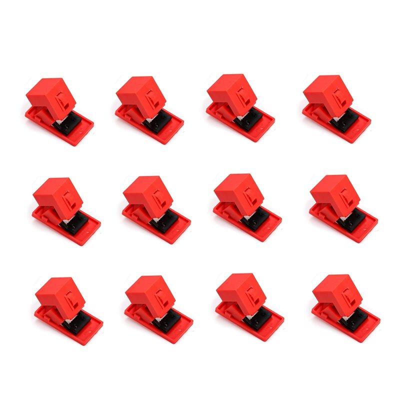 ABBP-Clamp-On Circuit Breaker Lockout Device(12 Pack) 120-277V For Up To 16 Mm Handles