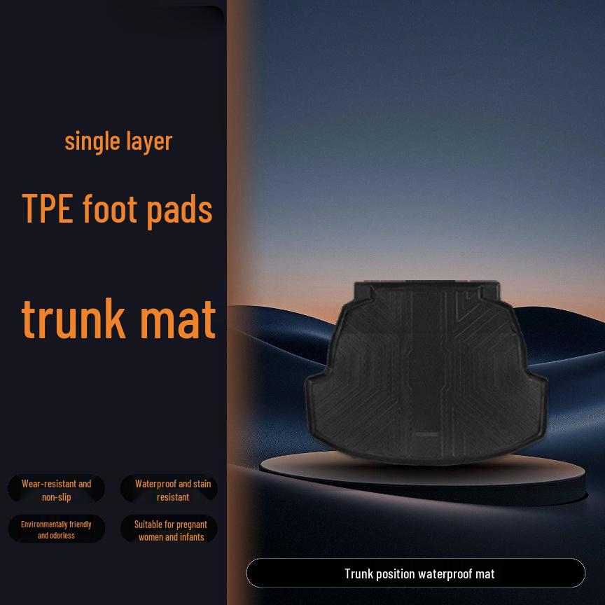 Nano 06 Floor Mats: TPE Surround for 25 Models - Includes Driver's Seat, Carpet Floor Mat, Foot Pad, and Trunk Mat.