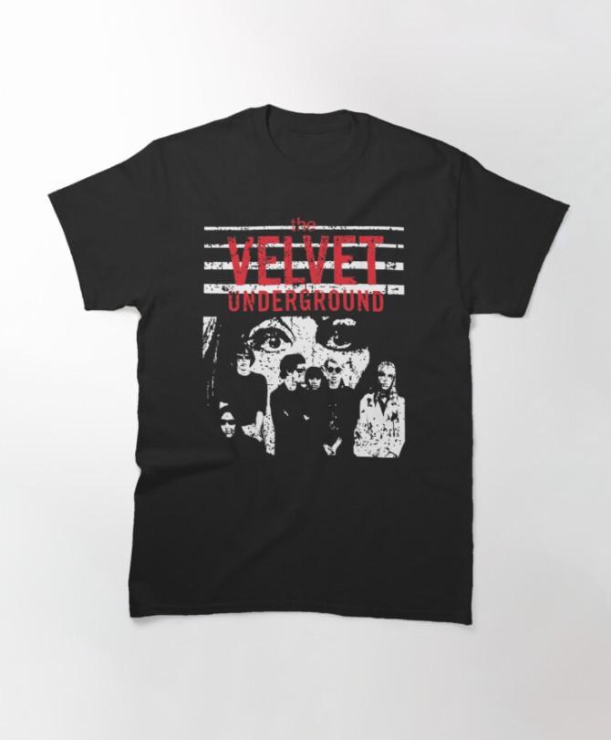 Velvet Underground Band Heavy Cotton Black S-234XL Unisex Shirt BL339