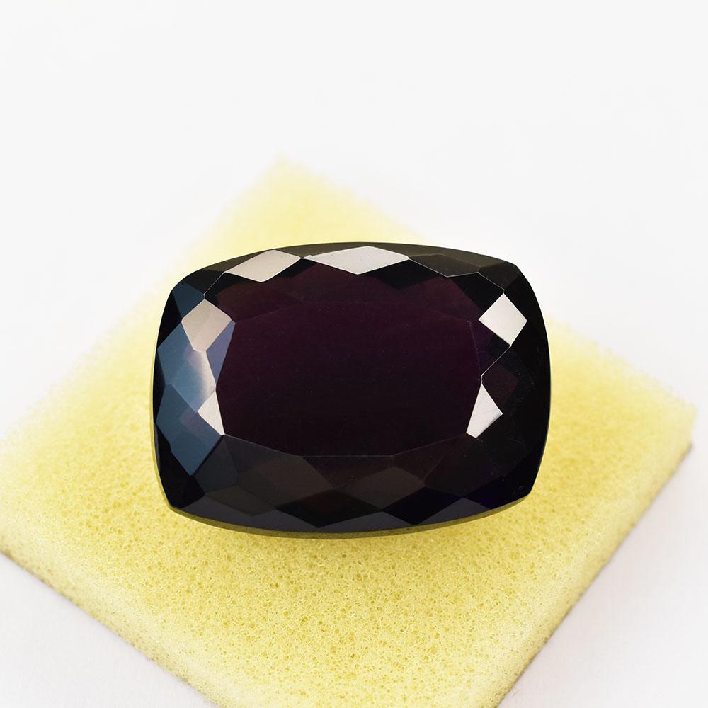 Natural Purple Amethyst Loose Gemstone 94.6 Ct Brazilian Cushion Cut for Jewelry Making and Crafts