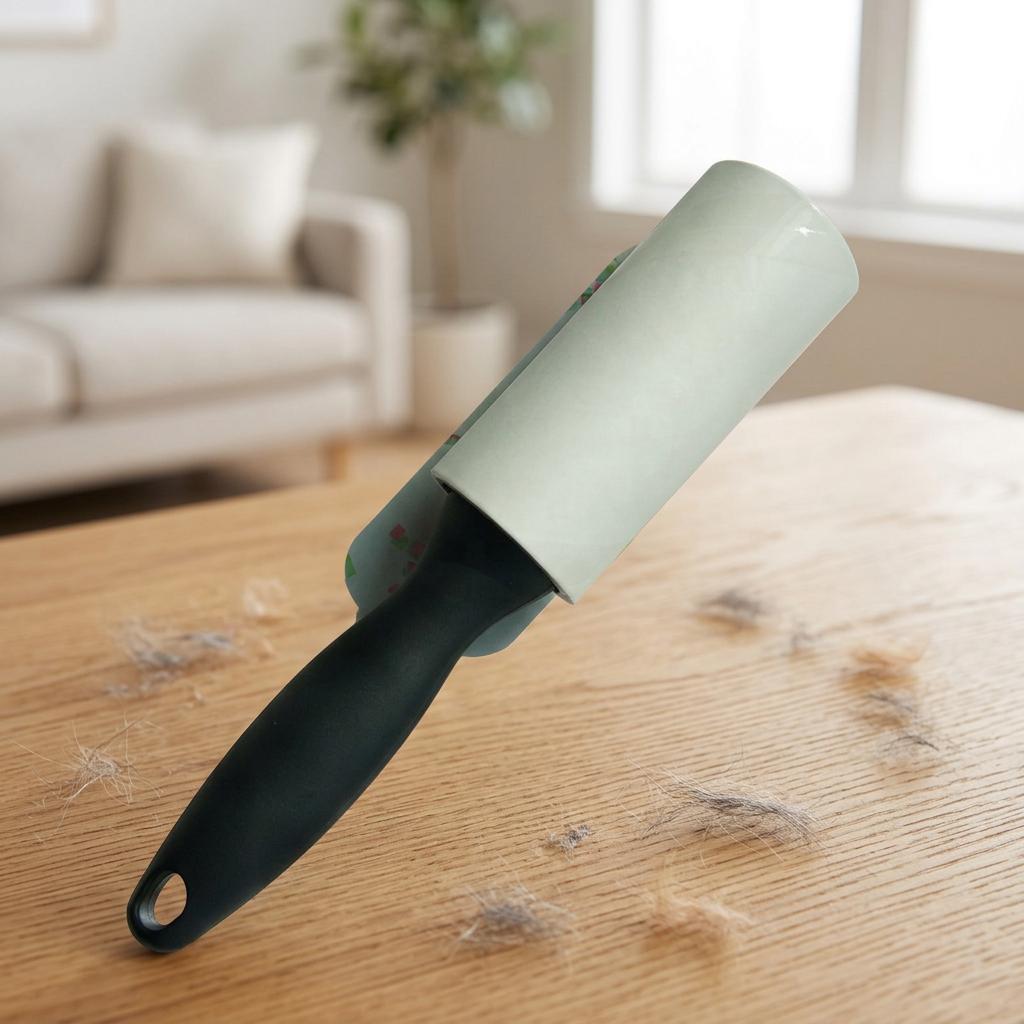 Pet Hair Sticky Paper Lint Roller for Dusting Clothes Sticking Pet or Carpet Lint Roller Plastic