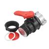 75mm IBC Tote Adapter Heavy Duty S75X60 Coarse Thread Ball Valve Connector IBC Tank Coarse Thread Adapter Ball Cap Valve