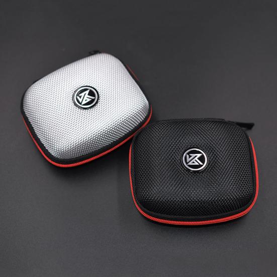 KZ Tragbare Mini Reißverschluss Kratzfest Aufbewahrung Kopfhörer Headset Tasche Etui Box