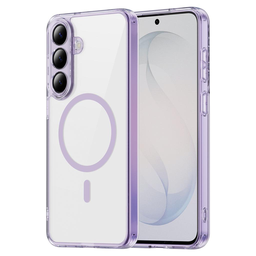Samsung Galaxy S26 FE Phone Case,Transparent Magnetic Shockproof Slim Phone Case Cover for Samsung Galaxy S26 FE