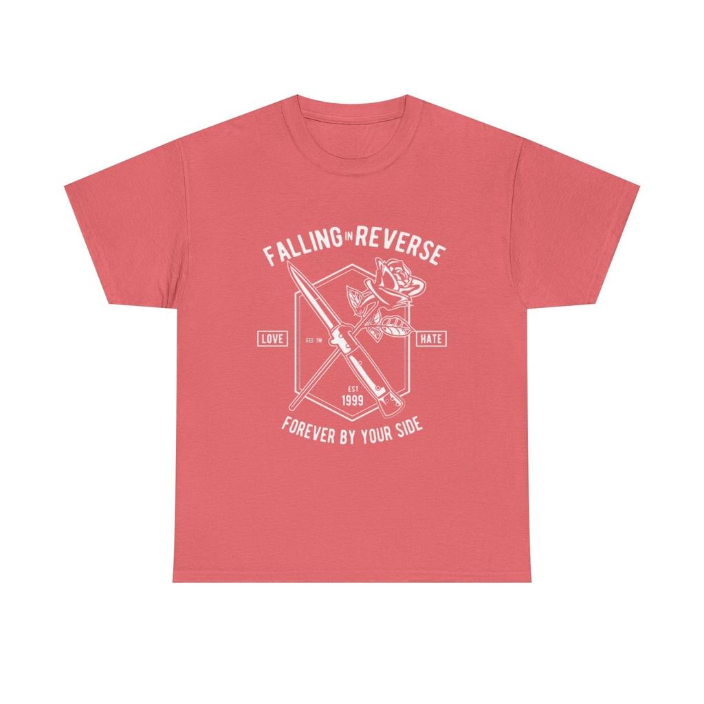 Falling In Reverse Graphic T Shirt Retro Punk Rock Emo Unisex Heavy Cotton Tee
