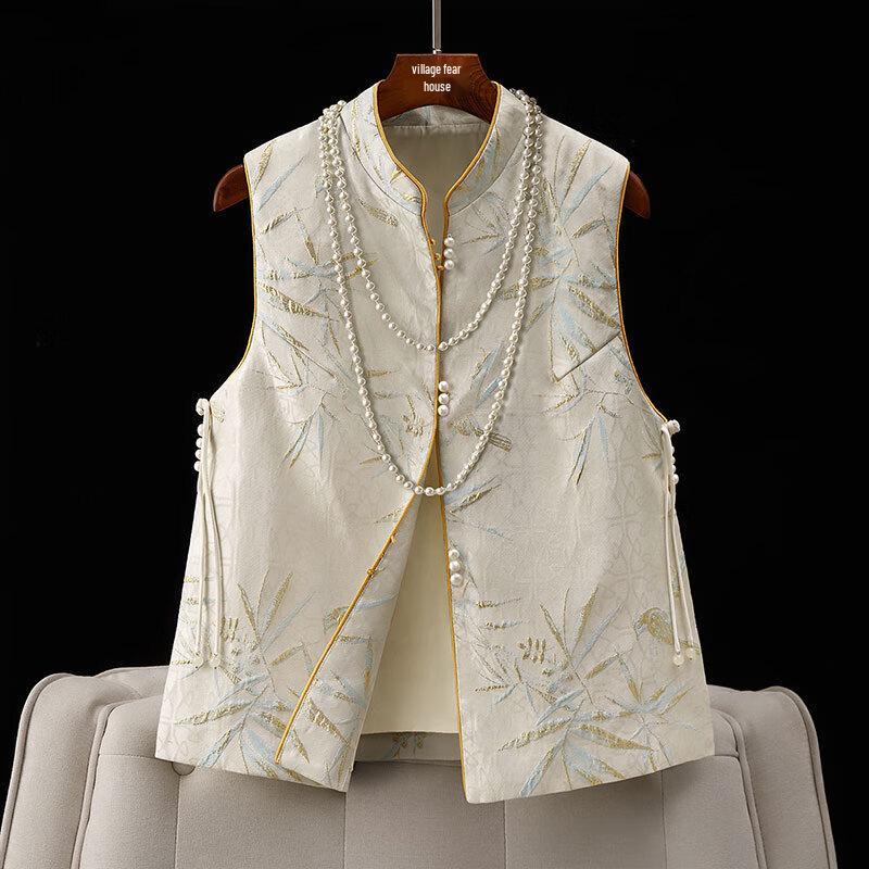 Women's New Chinese Style Jacquard Vest