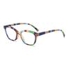 Retro Chequer Colorful Women Reading Glasses with Presbyopia Eyeglass High-Definition Anti Blue Light Men Eyewear +1.0+1.5+2.0+2.5