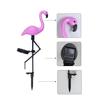 Групповой солнечный светильник Фламинго Фиолетовый Фламинго Садовый декоративный светильник Светодиодный уличный водонепроницаемый грунтовый газонный светильник Светильник для патио и дорожек