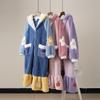 Women's Snow White Long Coral Fleece Pajama Set - Autumn/Winter Flannel Robe & Nightgown with Parent-Child Style