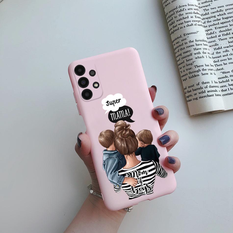 For Cover Samsung Galaxy A13 A33 A53 A73 5G Beautiful Girl Soft Silicone Case For Samsung A13 4G A 13 A135F GalaxyA13 Funda Case