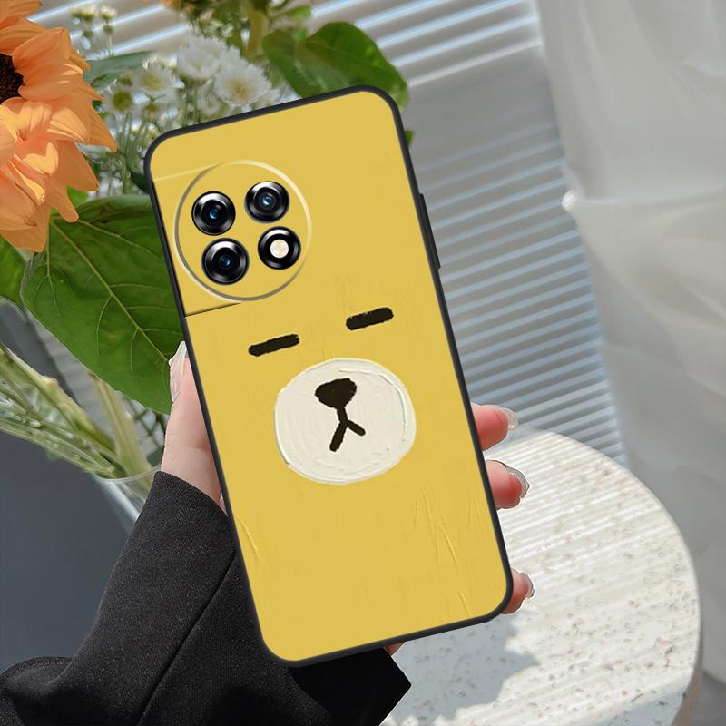 Funny Expression Case For OnePlus Nord 5 CE 2 3 4 Lite N20 N30 OnePlus 13T 13R 15 13 12 11 10 10T 8T 15R Cover