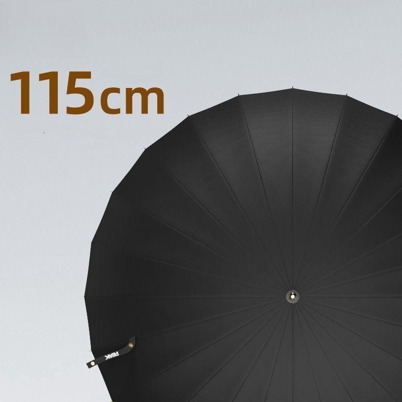 Automatic Enlarged Reinforced Umbrella Long Handle Sunny and Rainy Dual-purpose  24 Ribs Storm-resistant Business Golf Umbrella