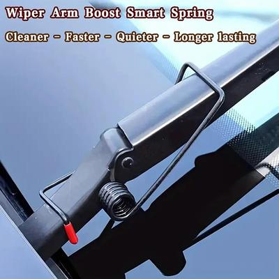 Car Wiper Booster Spring Universal Intelligent Wiper Arms Alloy Rubber Windscreen Wipers Spring Auto Replaceable Parts Tools