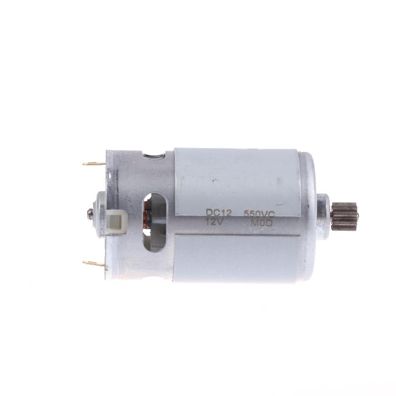 Mini 550 Dc Electric Motor 12V 9 Teeth Universal Angle Grinder Motor Power Tool Repair Part For Chainsaw Lawn Mower Grass Cutter