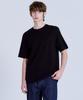 BASIC HOUSE Uni Relaxed Fit Round Neck Short Sleeve T-Shirt Black Lats0105 (A Type)