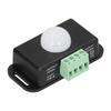 PIR Sensor LED Infrarot Erfassung Zeitschalter DC 12‑24V für Schrank Badezimmer Korridor