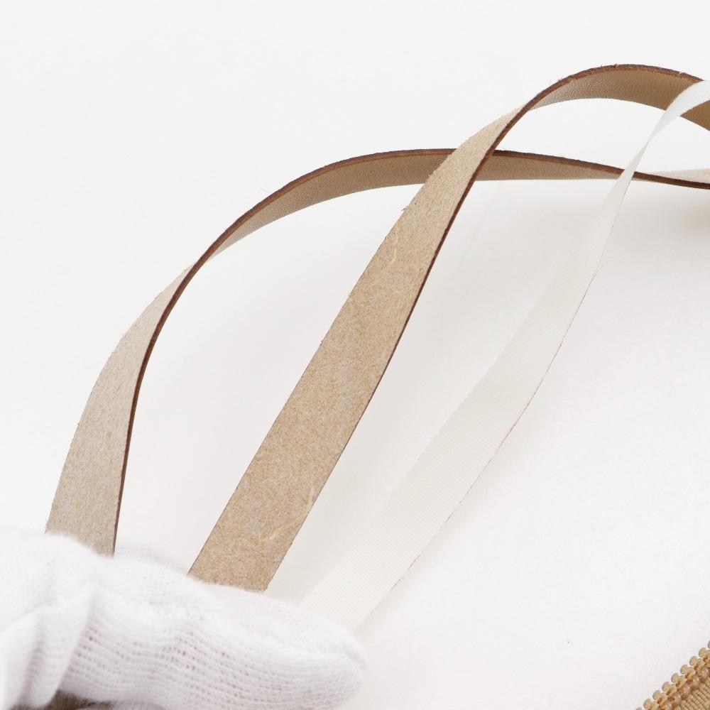 Salvatore Ferragamo Gancini Tote Bag AU-21-2437 beige Plastics Women Used