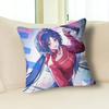M-MiSide Cute Girl M-Mita Pillow Case Modern Home Decorative Cozy Plush Pillowcase For Living Room Bedroom Sofa