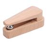 Clip per asciugamano in legno massello Autoadesiva Multifunzionale Salvaspazio da parete Portasciugamani in legno