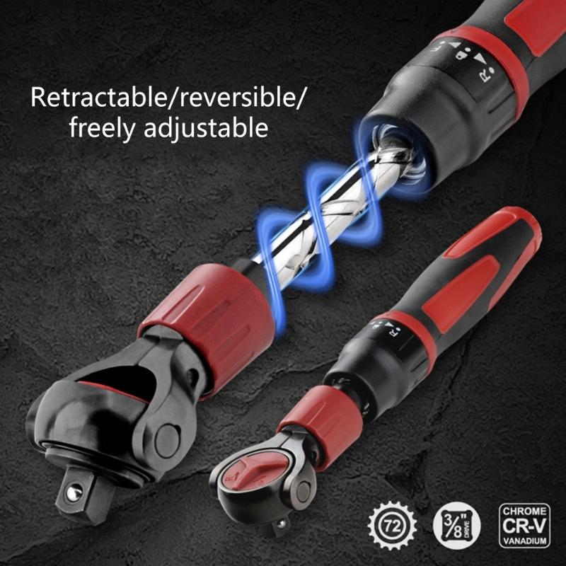 Ratchet Quick Release Ratchet Wrench 3/8inch Drive Ratchet Handle Ratchet Combination Wrench Hand Tool For Home