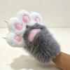Thicken Beast Claw Glove Furry Plush Cat Paw Gloves Cute Cosplay Costume Gloves Cosplay Props